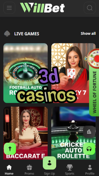 3D Casinos - Immersive 3D Slots & Live Games-www.bdqngd.com