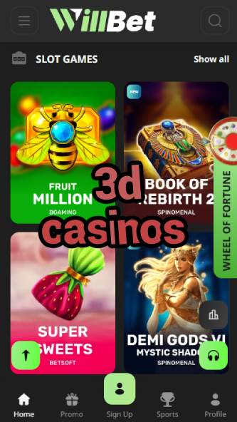 3D Casinos - Immersive 3D Slots & Live Games-www.bdqngd.com
